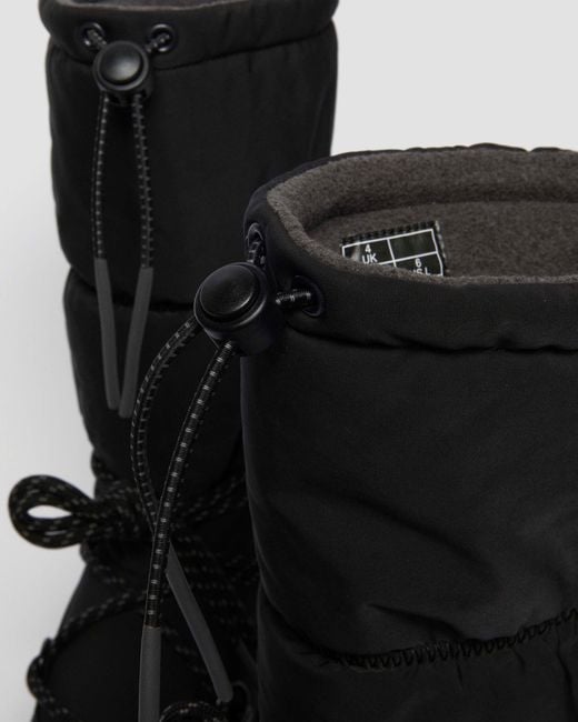 Dr. Martens Black Audrick Hi Puffer Boots