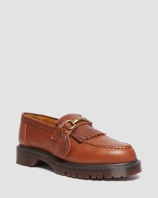 Dr. Martens Adrian Snaffle Leather Loafers in Brown for Men | Lyst UK