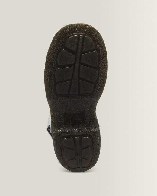 Dr. Martens Black Buzz Hi Gloss Leather Boots