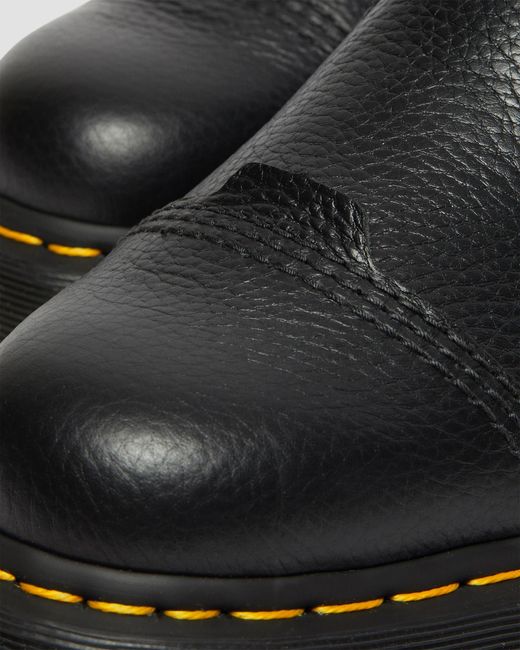 Dr. Martens Black 2976 Bex Faux Fur-lined Platform Chelsea Boots