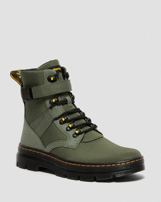 Dr. Martens Green Combs Tech Ii Poly Casual Boots for men