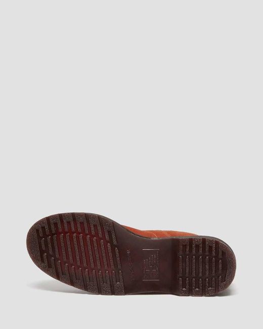 Dr. Martens Red Dr. Martens Church Suede Monkey Boots Rust Tan for men