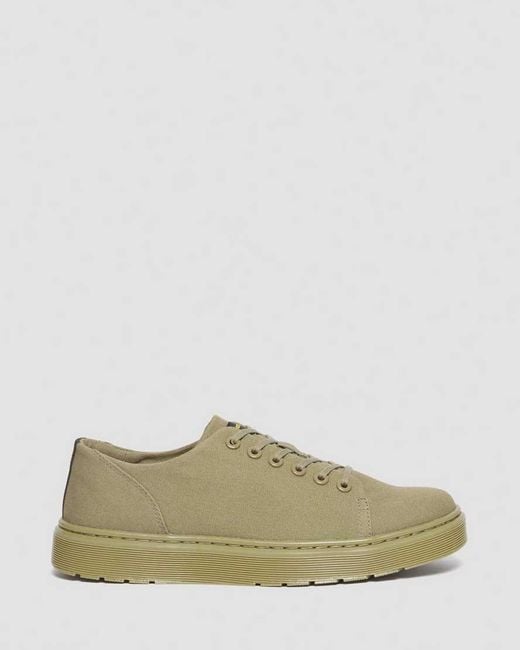 Dr. Martens Green Dante Canvas Casual Shoes for men