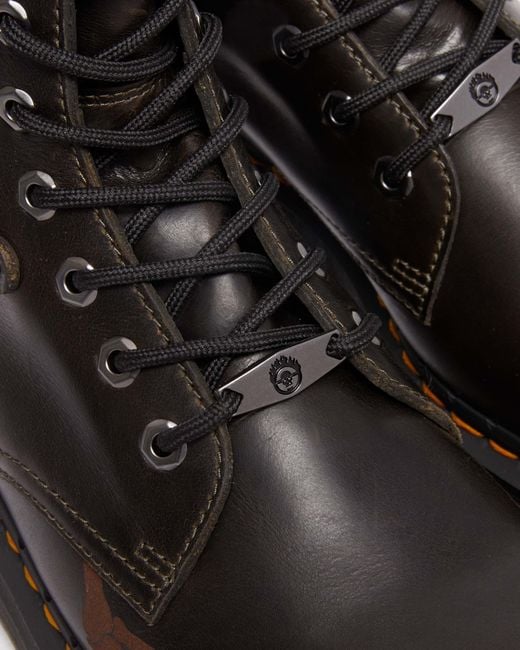 Dr. Martens Black Jadon Mad Max Leather Boots for men