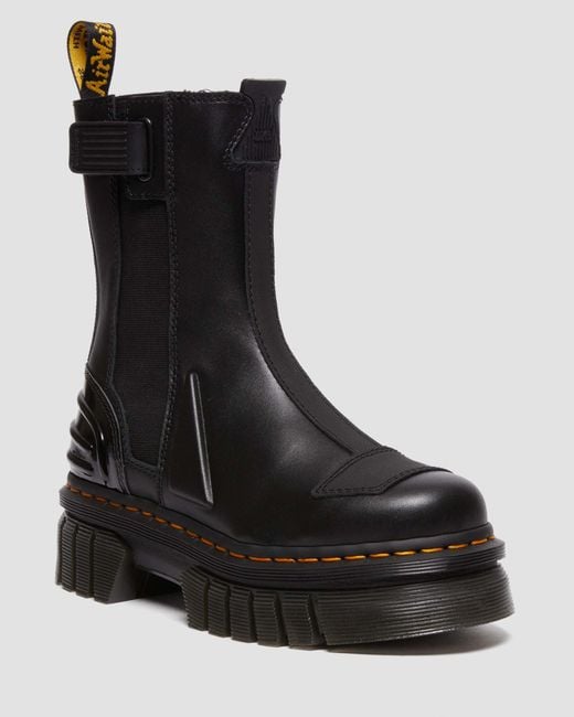 Chelsea boots plateformes audrick hi Dr. Martens en coloris Black