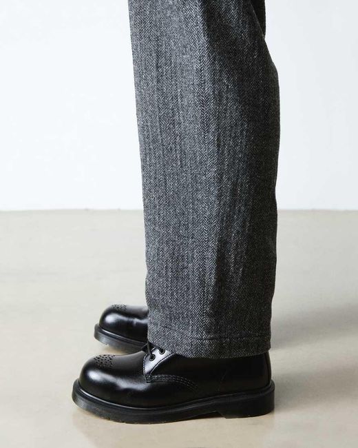Dr. Martens Black 1460 Analine Leather Steel Toe Boots