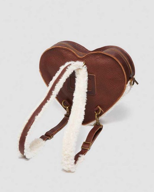 Dr. Martens Brown Heart Backpack