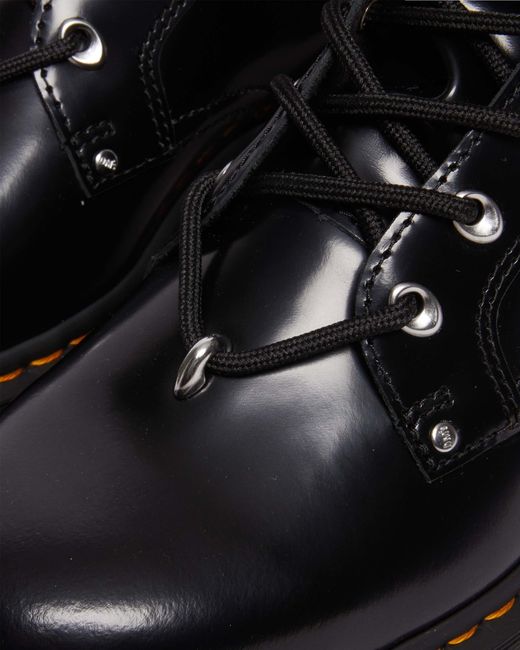 Dr. Martens Black Jadon Ii Hardware Leather Platform Boots for men