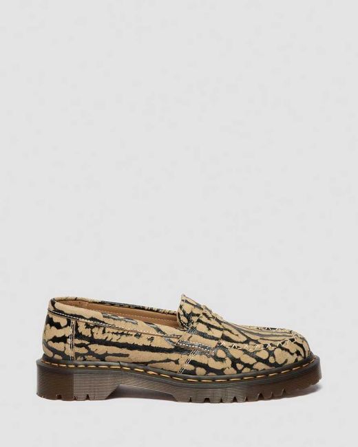Dr. Martens Brown Delapre Suede Loafers for men
