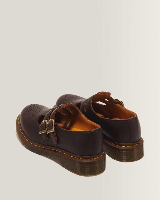 Dr. Martens Brown 8065 Ambassador Mary Jane Shoes