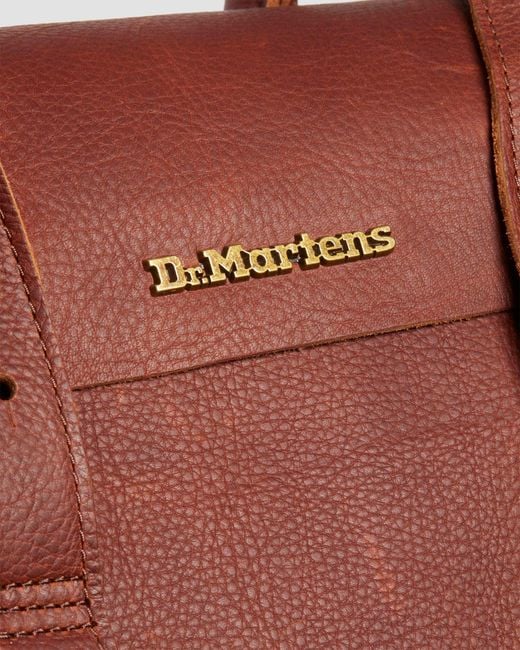 【DR MARTENS】AMBASSADOR レザーバックパック Dr. Martens Ambassador Leather Backpack in Brown | Lyst