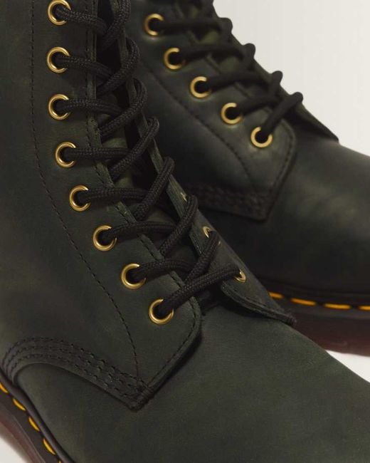 Dr. Martens Black 1460 Crazy Horse Leather Boots for men