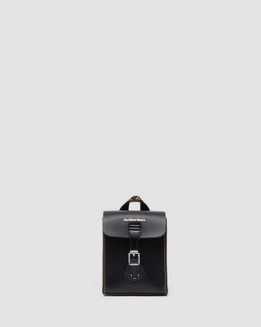 doc marten mini backpack Dr. Martens Leather Box Backpack, Black Smooth+Black Kiev out days. Cherry Red Doc Marten Mini