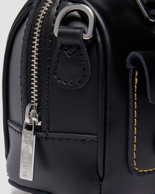 Dr. Martens Mini Leren Hengseltas in het Black