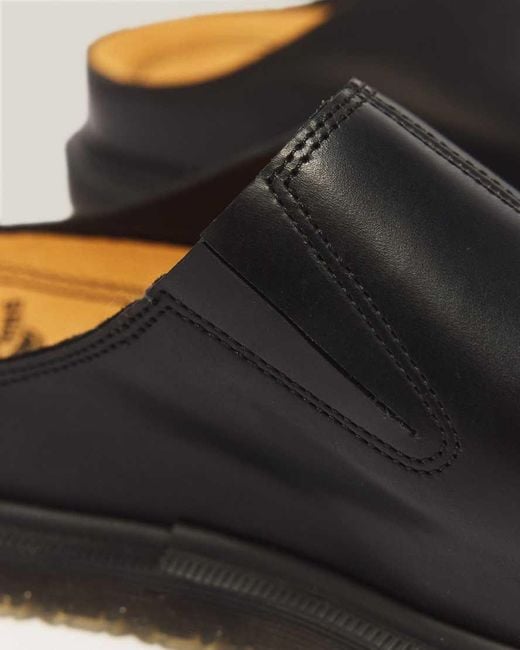 Dr. Martens Black San Mule