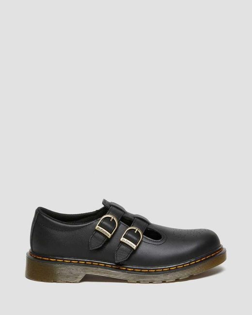 Dr. Martens Black Youth 8065 Mary Jane Shoes for men