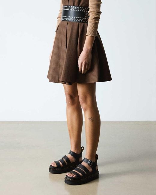 Dr. Martens Black Dr. Martens Blaire Athena Leather Sandals
