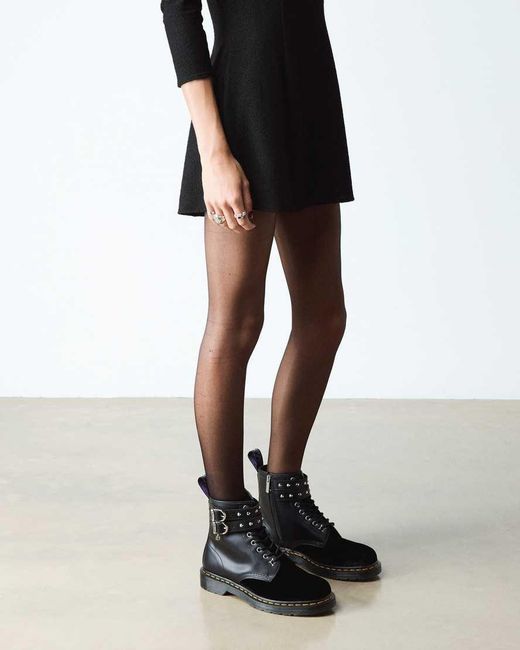 Dr. Martens Black 1460 Wednesday Boots for men
