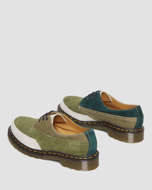 Dr. Martens Green 1461 Deadstock Leather Shoes Multi, Size: 3 for men