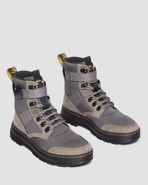 Dr. Martens Black Combs Tech Ii Fleece-lined Casual Boots for men