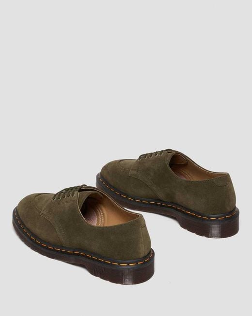 Dr. Martens Green 2046 Suede Shoes for men