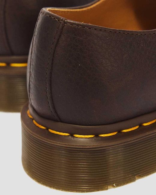 Dr. Martens Brown 1461 Eye Ambassador Leather Lace Up Shoes for men