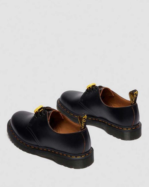 Dr. Martens Black Smooth Leather 1461 Palace Shoes for men