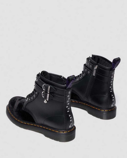 Dr. Martens Black 1460 Wednesday Boots for men
