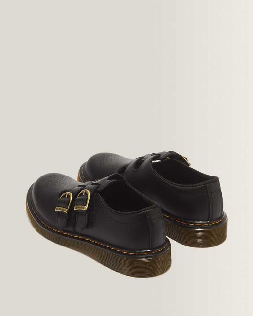 Dr. Martens Black Youth 8065 Mary Jane Shoes for men