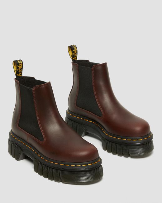 Stivaletti platform pelle clearance