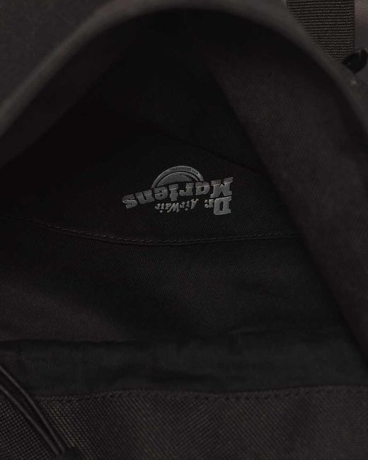 Dr. Martens Black Utility Waxed Canvas Backpack