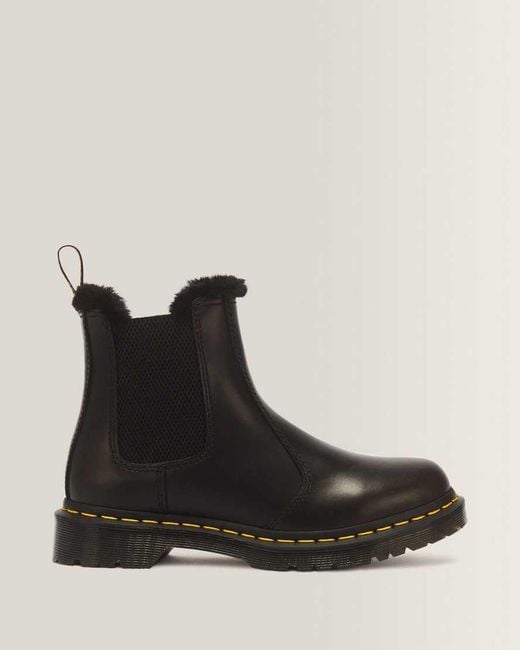Dr. Martens Multicolor 2976 Leonore Faux Fur Lined Chelsea Boots
