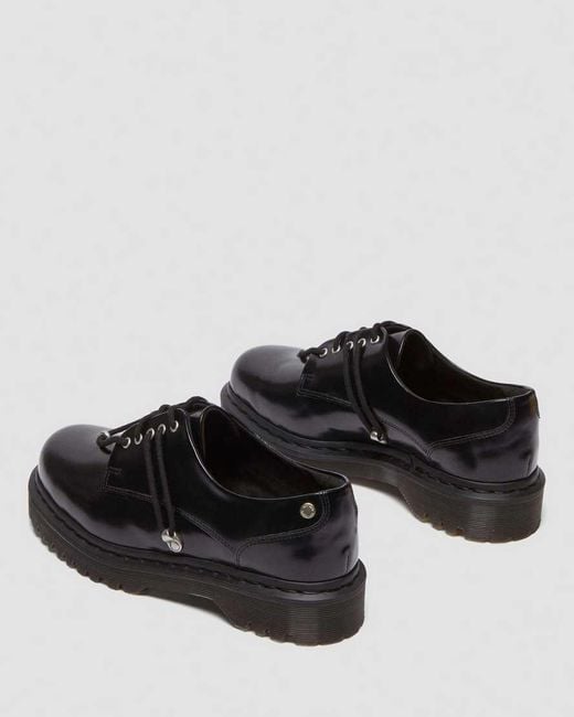 Dr. Martens Zeffir 5 Eye Leather Bex Shoes in Black for Men Lyst UK