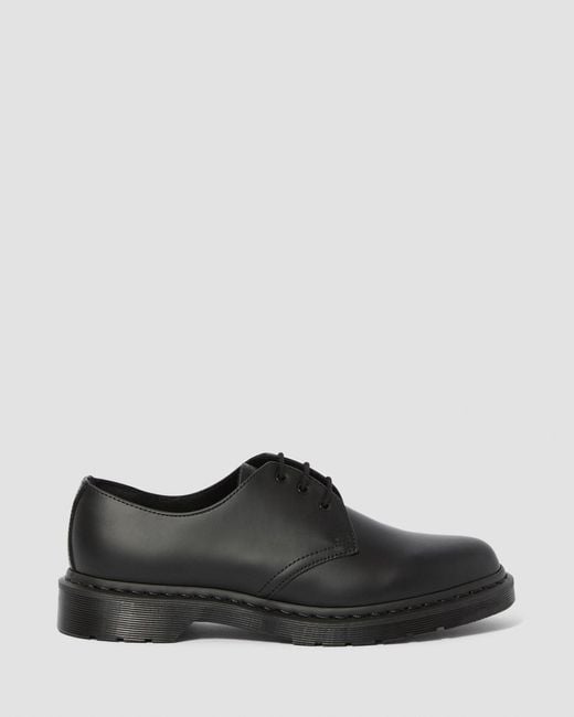Dr. Martens 1461 Mono Smooth Leather Oxford Shoes Black