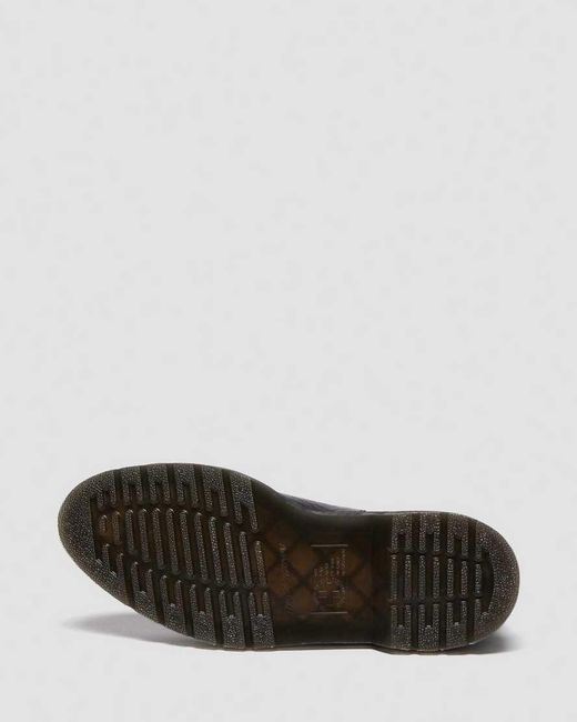 Dr. Martens Black Bianca Ii Tapered Croc Emboss Leather Lo Boots
