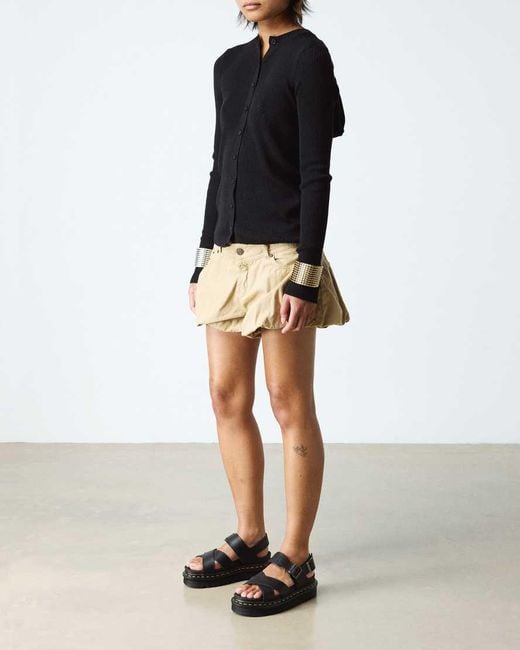 Dr. Martens Black Elphie Mj Shoes, Leather