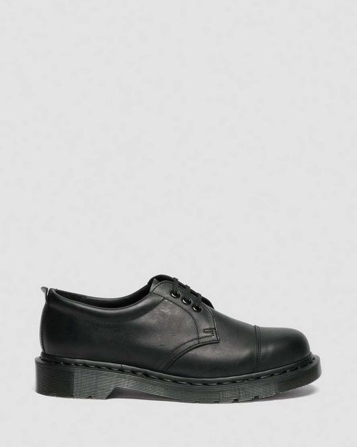 Dr. Martens Black 1461 Mhl Eye Leather Shoes for men