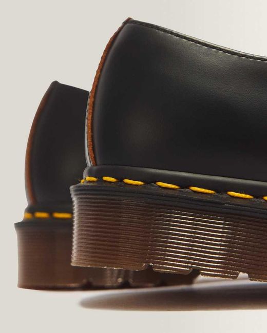 Dr. Martens Black 1461 Vintage Made In England Oxford Shoes