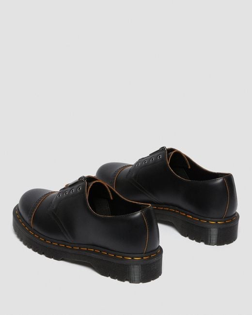 Dr. Martens Smiths Laceless Bex Leather Shoes in Black Lyst