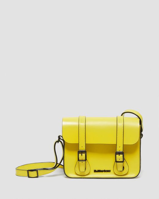 Dr. Martens Yellow 7 Inch Leather Crossbody Bag