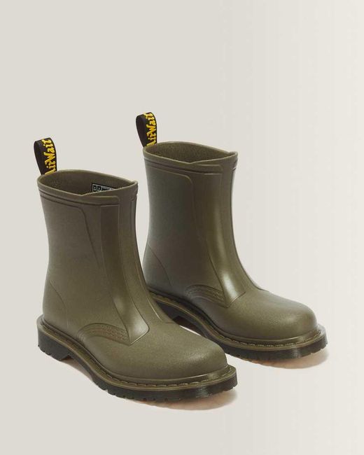 Dr. Martens Green 1460 Rain Boots for men