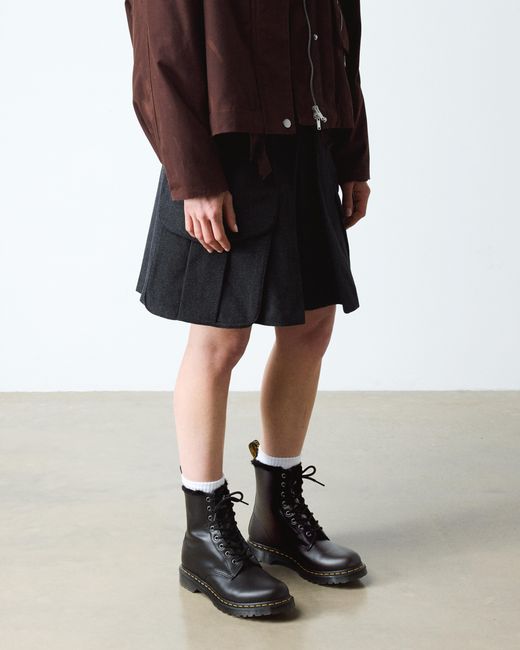 Pelle 1460 serena stivali di Dr. Martens in Black