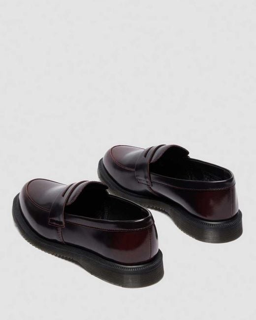 Dr. Martens Black Temara Arcadia Leather Loafers