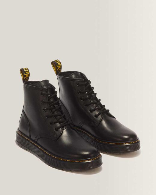 Dr. Martens Black Brookline Chukka Leather Casual Boots