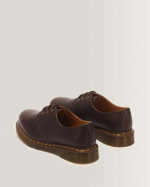 Dr. Martens Brown 1461 Eye Ambassador Leather Lace Up Shoes for men
