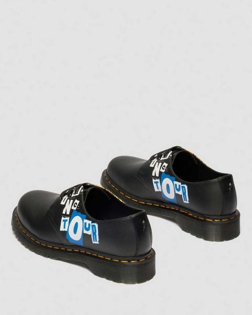 Dr. Martens Black 1461 Metallica Shoes for men