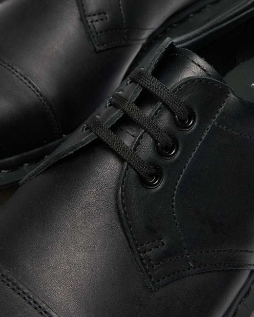 Dr. Martens Black 1461 Mhl Eye Leather Shoes for men