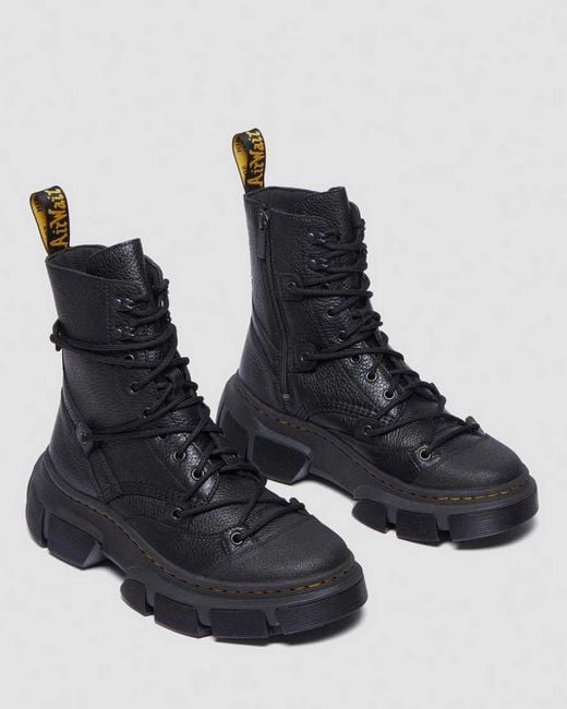 Dr. Martens Black Dmxl 8-Eye Leather Boots for men