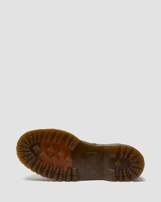 Dr. Martens Sinclair Crazy Horse Leren Platform Schoenen in het Black voor heren