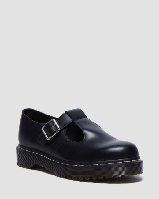dr martens polley smooth leather mary janes